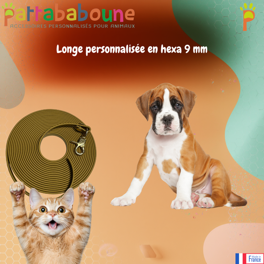 Longe personnalisée en Hexa - 9 mm