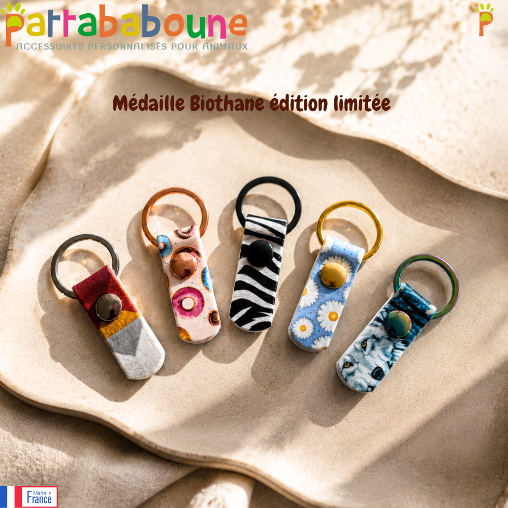Médaille Biothane personnalisée - Édition limitée