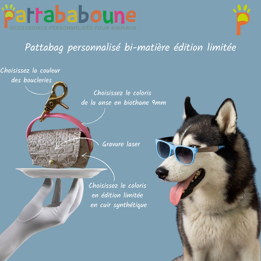 Pattabag Ixo personnalisé bi-matière pour multiusages en édition limitée