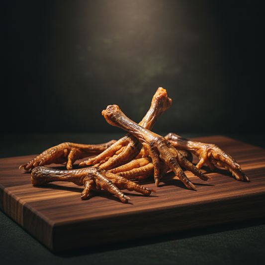 Patte de Poulet Séchée pour Chien — Mastication 100% Naturelle | Pattababoune