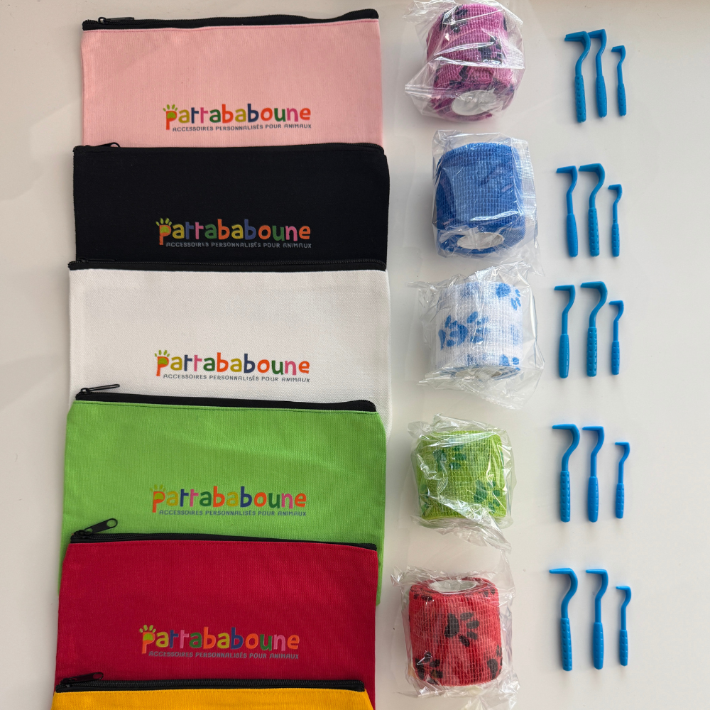 Pochette de secours pour chien et chat - Pattababoune