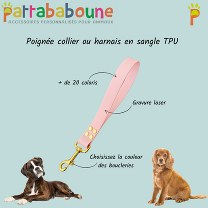 Poignée personnalisée en TPU 25 mm