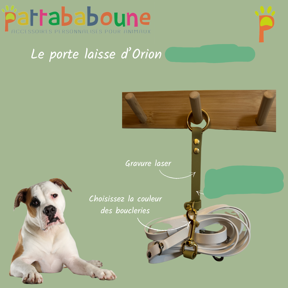 Porte-laisse d'Orion personnalisé en TPU 16 mm