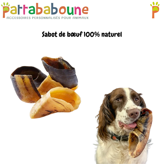 Sabot de bœuf pour chien 100 % naturel