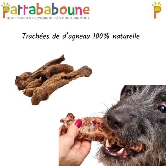 Trachées d'agneau 100% naturelles