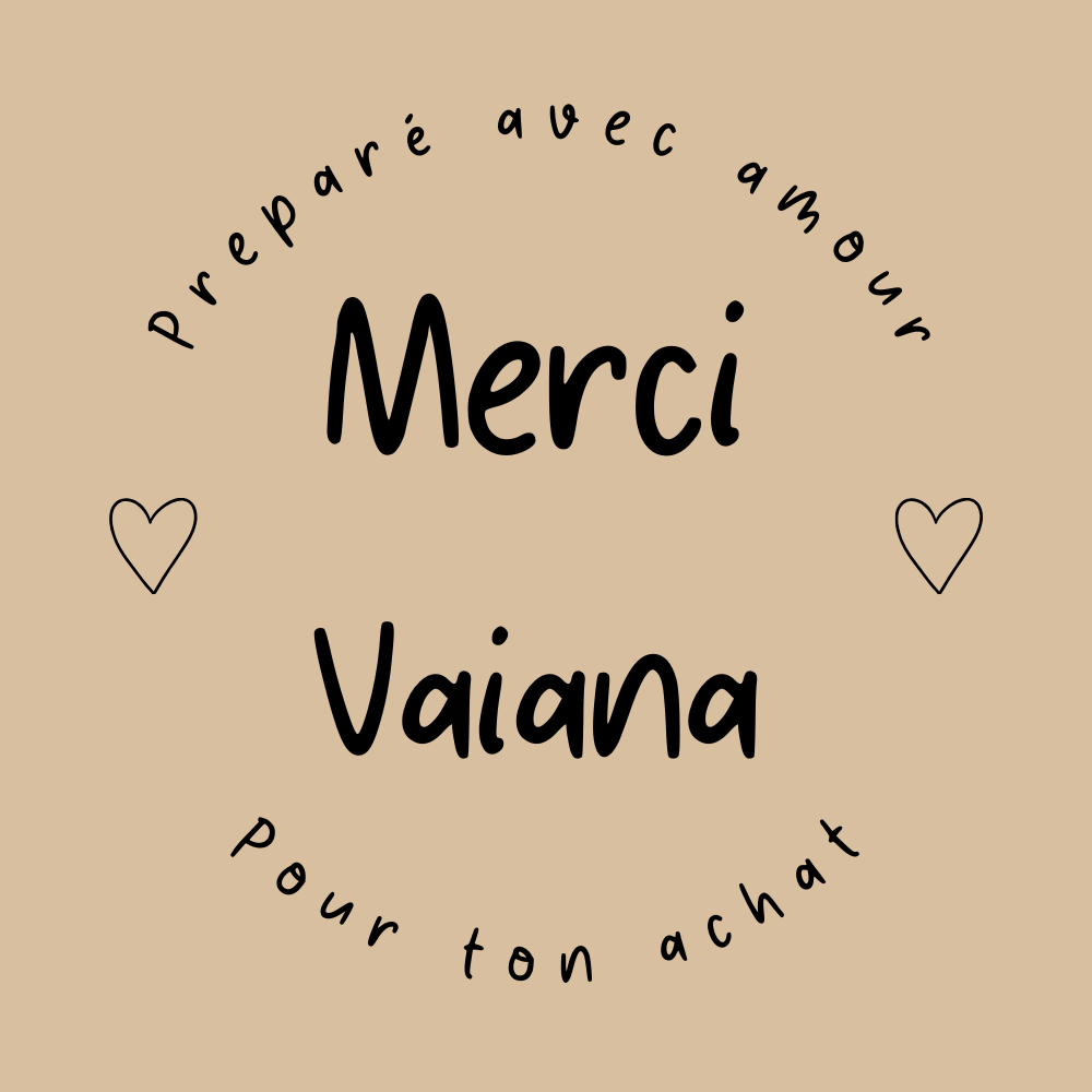 Commande Vaiana