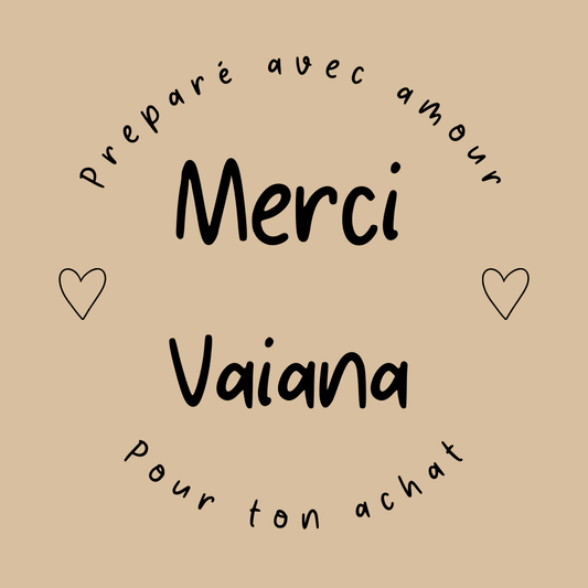 Commande Vaiana